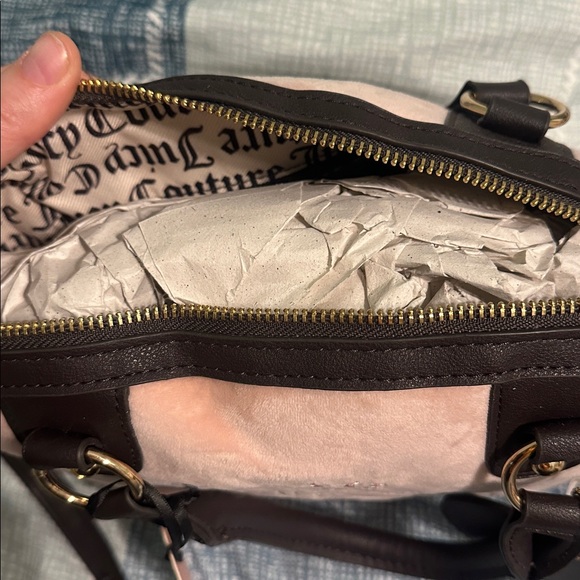 Juicy Couture Pink and Brown Satchel - Picture 5 of 10